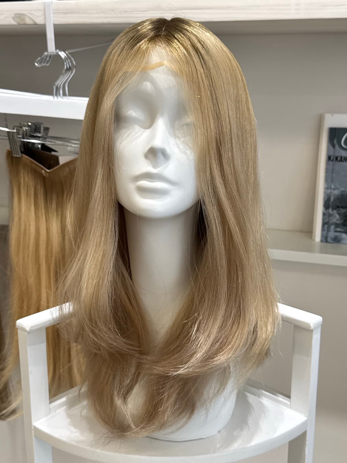 Long Wavy Blonde Wig